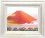 【送料無料】絵画■崔震洪■赤富士 F10■油絵■風景画■自然■油彩画■手描き■額装込■新築祝い■贈答■開業祝い