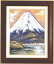 【送料無料】絵画■岩井景文■富士山夕景(タテ) F6■油絵■風景画■自然■油彩画■手描き■額装込■新築祝い■..