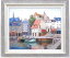 【送料無料】絵画■羽沢清水■オンフルール F10■油絵■風景画■自然■油彩画■手描き■額装込■新築祝い■贈答■..
