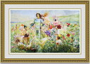 【送料無料】絵画■ロシェグロッセ■Le Chevalier aux■選べる額縁■額装込■複製画■複製絵画■プレゼント贈答品におすすめ