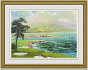 【送料無料】絵画■アレクサンダーチェン■ON A CLEAR DAY OCEAN■選べる額縁■額装込■風景画■風景■自然インテリアアート■プレゼント贈答品におす...