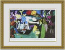 【送料無料】絵画■パブロピカソ■アンティーブの夜釣り■選べる額縁■額装込■インテリアアート■プレゼント贈答品におすすめ