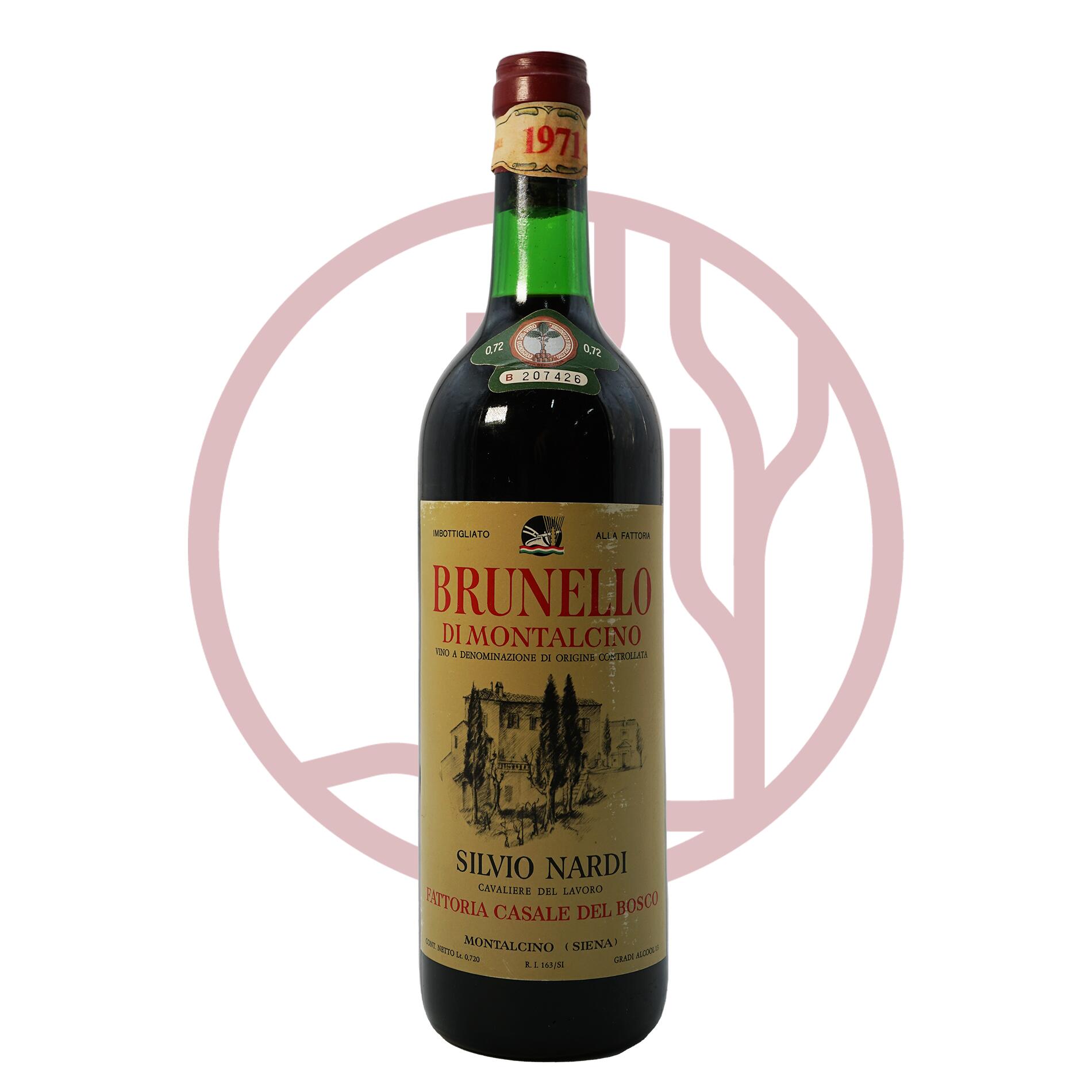 ulb@fB@^`[m, @VBI@ifB@[1971] Brunello Di Montalcino , Silvio Nardi