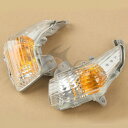 \P2倍★7/24まで/【送料無料】ウィンカー バイク スズキ GSR400 GSR600 2006-2012 クリアレンズ 外装 カスタム パーツ プラスチック