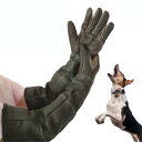 \P2倍★5/9まで/【全国送料無料】犬 猫 噛み付き保護手袋 安全 動物 鷹匠 しつけ 訓練 高温耐性 訓練