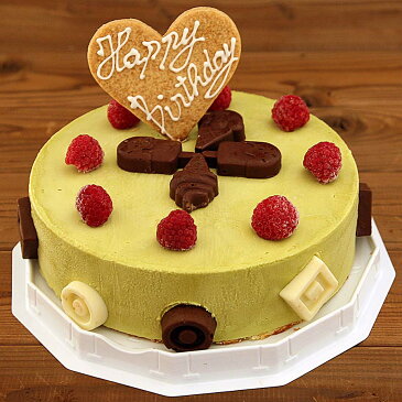 アイスケーキ 誕生日 スイーツ ピスタチオ 6号 誕生日 ケーキアイス ピスタチオスイーツ アイスクリームケーキ ピスタチオアイスケーキ(直径18cm) 6人から8人用 アイスクリーム 誕生日ケーキ 大人 子供 誕生日プレゼント お祝い