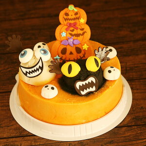 ハロウィンアイスケーキ ハロウインアイスケーキ パンプキンアイス かぼちゃのアイスケーキ