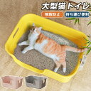 大型 猫トイレ 大きめ 飛び散らない ねこ ネコトイレ ねこトイレ 大きめ 深い 深め 高い 便利 高め 小型 大型 猫 トイレ 四角 猫砂 大容量 シンプル 開放式 飛散防止 飛散ガード ガード おしゃれ かわいい 水洗い 丸洗い お手入れ簡単 多頭飼い