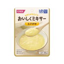 製品仕様 商品名 おいしくミキサー　玉子がゆ 内容量 100g 栄養成分表示 （一袋あたり） 1袋（100g）当たり エネルギー 41kcal 水分 89.9g たんぱく質 1.1g 脂質 0.5g 炭水化物 8.1g 灰分　0.4g ナトリウム 160mg カルシウム 3mg 鉄 0〜0.3mg 食物繊維 0.1g 食塩相当量 0.4g 原材料 米（国内産)、スクランブルエッグ(鶏卵、植物油脂、その他)、かつお節エキス、食塩、こんぶエキス、加工デンプン、調味料(アミノ酸等)、アナトー色素、(原材料の一部に乳成分、小麦、鶏肉、大豆を含む) 商品説明 ユニバーサルデザインフード【かまなくてよい】 【特徴】 ○おかゆ本来のとろみを生かし、舌でつぶせるやわらかさです ○ほんのりとした玉子の甘みが一口ごとに広がります ○見た目にも何かわかりにくいミキサー食。でも口に入れたとき素材の味がわかります。 ○介護される人もする人にもお薦めします。 ○賞味期限：製造日より2年 ○保存方法：常温 【食べ方】 そのままでも美味しくお召し上がりいただけます。 温めていただく場合は別の容器に移し、ラップをかけて電子レンジ(500w）で1分間加熱してください。 湯煎の場合は熱湯で3分間加熱してください。 注意事項 ※画面上と実物では多少色具合が異なって見える場合もございます。ご了承ください。 ※ご注文受付後、通常1〜2営業日で発送いたします。 【北海道】へお届けの場合は発送まで1週間から10日程お時間を頂戴いたします。 ※複数店で在庫を共有しているため、ご注文のタイミングで在庫が確保できない場合がございます。 　 メーカー ホリカフーズ &gt;&gt;ホリカフーズのシリーズはこちら &gt;&gt;その他の 介護食はこちらから