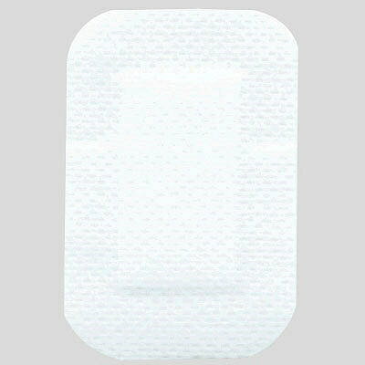 粘着性伸縮ガーゼ包帯 シルキーポアドレッシング 1号　4.0×6.0cm　20枚入り　（アルケア）創傷用粘着ドレッシングのサムネイル