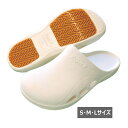 【入浴介助用サンダル:S-L】Pitatto 3 サンダル 両足販売 ホワイト 男女兼用 抗菌加工 HyperV(日進ゴム)