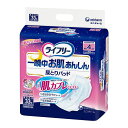 【おむつ・パッドタイプ】ライフリー 一晩中お肌あんしん尿とりパッド 夜用 吸収量600cc 排尿約4回分 28×55cm 33枚入り 内側のおむつ 男女兼用 (ユニ・チャーム)