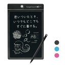 ＼クーポン配布中／電子メモパッド ブギーボード BB-1GX　青/ピンク/黒　　専用スタイラス付き　薄型　コンパクトタイプ　（キングジム）