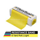 セラバンド THERABAND 5.4m 黄色 弱 強度レベル-1 T120-00（アビリティーズ ケアネット）6ヤード 強度別カラー 全8色【返品 交換不可】 母の日