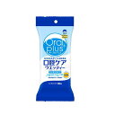 口腔ケア用品　オーラルプラス　口腔ケアウエッティー （スッキリタイプ）30枚 アサヒグループ食品 アルコールフリー　ミントの香り 携帯用　低刺激