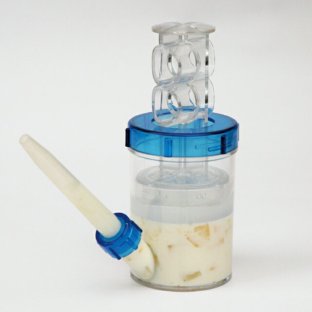 らくらくゴックン おかゆ・ミキサー食用 250ml 目盛り付き 煮沸可能 電子レンジ使用可能 (斎藤工業)【送料無料】