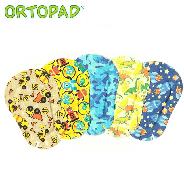 【当日出荷可能】オルトパッド ボーイズ 50枚入り　斜視弱視訓練用眼帯【オルトパット　子供用・ガンタイ・弱視訓練　眼帯・斜視訓練　眼帯・ORTOPAD・眼帯　シール・訓練用眼帯・眼帯　子供用・眼帯パッド】