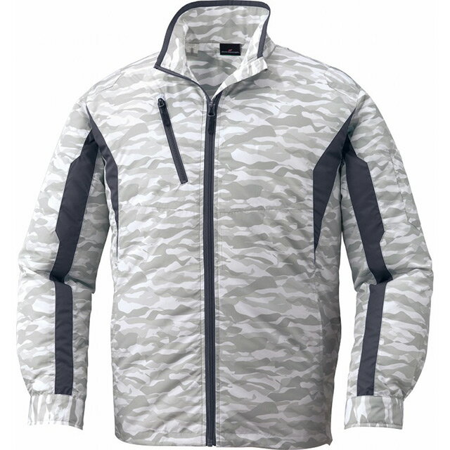 樂天商城 - 空調服長袖ジャケット(ファン無し)　87060　シルバーカモフラ　自重堂【空調服　長袖ブルゾンタイプ・空調服　自重堂・空調服　かっこいい・作業服　ファン専用・JICHODO　空調服】