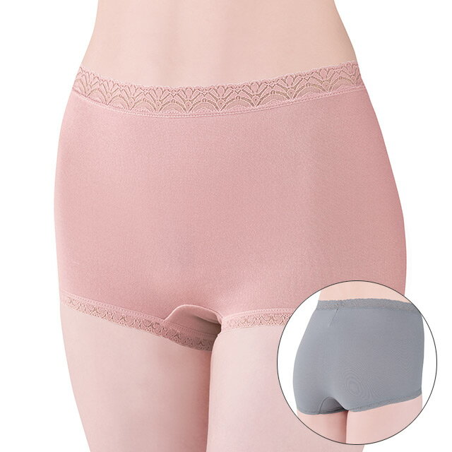 ＜メール便送料無料＞セルヴァン　両脇に縫い目がない丸編一分丈ショーツ　2色組【婦人用ショーツ 婦人用パンツ 婦人下着】