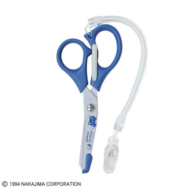 <メール便送料無料>かえるのピクルス 医療用はさみ ネイビー ST-UPF0001【ナースハサミ 医療用鋏 看護 介護 看護師グッズ 文具 かわいい 安全はさみ...