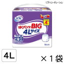 リフレ はくパンツBIG 4Lサイズ 12枚入×1袋 約4回吸収 【送料無料】【ポイント10倍】 大人用紙おむつ 介護用紙おむつ リブドゥコーポレーション(4)