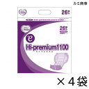 【ケース販売】 エルモアいちばん +e Hi-premium1100 26枚入×4袋 約7回吸収 【送料無料】【ポイント10倍】 カミ商事 エルモア 介護用紙おむつ 尿とりパッド