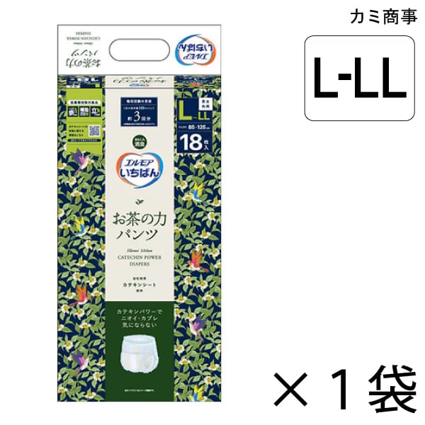 エルモアいちばんお茶の力パンツL-...