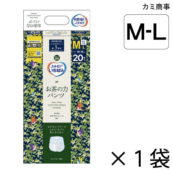 エルモアいちばんお茶の力パンツM-...