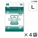 【ケース販売】 エルモアいちばん 伸縮テープ止め スリムタイプ Lサイズ 19枚入×4袋 約3回吸収 【送料無料】【ポイント10倍】 カミ商事 エルモア 介護用紙おむつ テープ止めタイプ