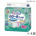 楽天介護応援館【ケース販売】 ユニ・チャーム ライフリー のびーるフィットうす型軽快テープ止め Lサイズ 20枚入×4袋 約2回吸収 【送料無料】【ポイント10倍】大人用紙おむつ ライフリー おむつ 紙おむつ 大人用