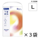 【ケース販売】 アテント 超うすパンツ 下着爽快 シンプルホワイト Lサイズ 22枚入×3袋 約2回吸収 【送料無料】【ポイント10倍】 大王製紙 エリエール 大人用 オムツ 紙パンツ 介護