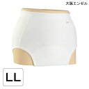 エンゼル ソフト防水パンツ(3076)(LLサイズ)(ホワイト)【送料無料】【ポイント10倍】 失禁パンツ 尿漏れパンツ 男女兼用 パッド併用タイプ