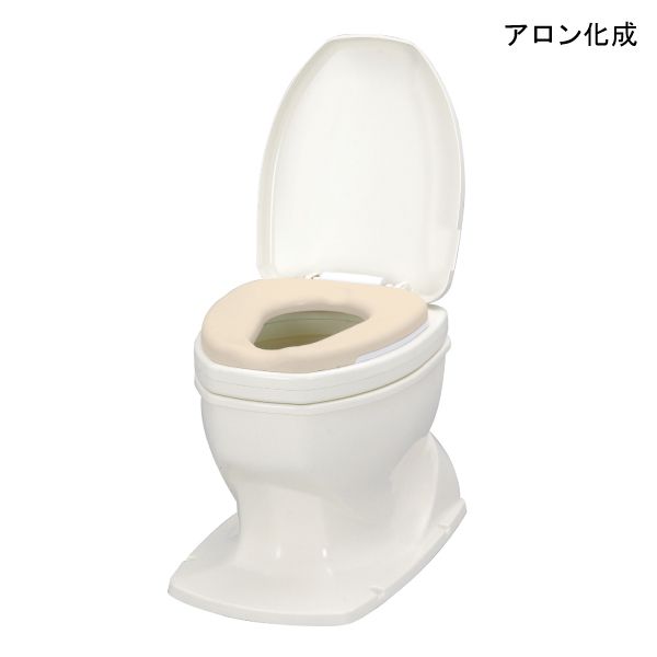 アロン化成 安寿 サニタリエース OD 据置式 (ソフト便座・補高#5(5cm補高タイプ))(871-115)(アイボリー)(簡易設置洋式トイレ)【送料無料】【ポイント10倍】