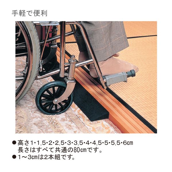 室内用 段差解消スロープレイクス21 Lスロープ 20（幅80cm×奥行9cm×高さ2.0cm）2本組【ポイント10倍】 2