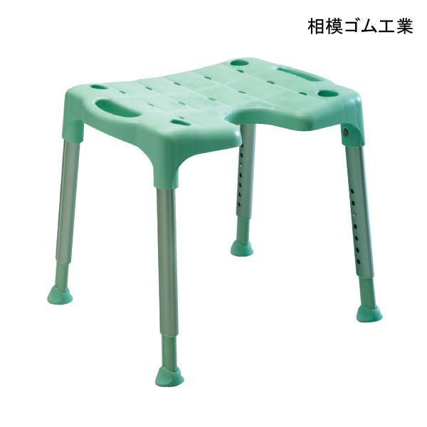 シャワーチェア 介護用 風呂 椅子(相模ゴム工業)シャワーチェア スイフト(RB1100)(エメラルドグリーン)【要組立】【送料無料】【ポイント10倍】
