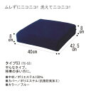 【ポイント10倍】（タカノ）にこにこクッション タイプS3（TC-S3）（ブルー）（40cm×40cm、厚さ8cm）（移乗の多い方に）【送料無料】 2