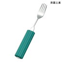 斉藤工業 オールステンレスハンドル フォーク(小)(平型スポンジ付)(2N-5)【ポイント10倍】