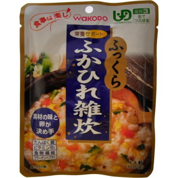 【5500円（税込）以上で送料無料】和光堂 食事は楽し ふっくらふかひれ雑炊 100g　（区分3　舌でつぶせる）【介護食・ユニバーサルデザインフード】