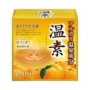 アース製薬　温素 柚子の香り 30g×15包(入浴剤) 