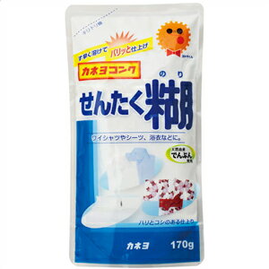 【お一人様1個限り特価】カネヨ石鹸 カネヨコンク せんたくのり スタンドパック(内容量: 170G) 【お一人様1個限り特価】カネヨ石鹸 カネヨコンク せんたくのり スタンドパック(内容量: 170G)