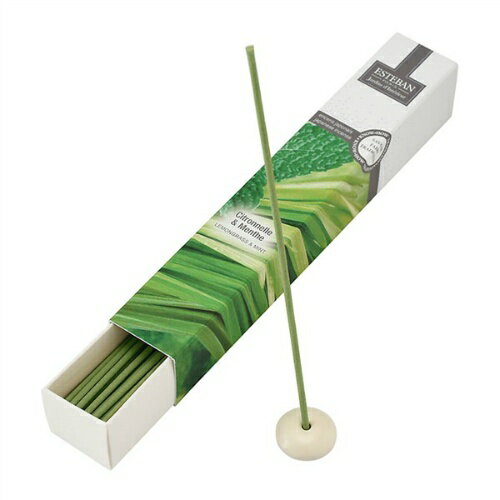 【あわせ買い2999円以上で送料無料】日本香堂 エステバン インテリアガーデン レモングラス&ミント お香 40本入