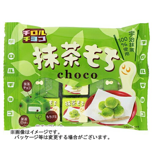 【あわせ買い2999円以上で送料お得】【まとめ買い×10個セット】チロルチョコ 抹茶もち 7個入のサムネイル