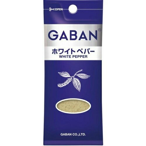 【送料お得・まとめ買い×80個セット】ハウス食品 GABAN ギャバン ホワイトペパー 袋 (14g)