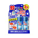 【あわせ買い2999円以上で送料お得】【まとめ買い×4個セット】アース おすだけノーマット スプレータイプ 200日分×2本パック