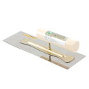 【お一人様1個限り特価】緑長 背金付ステンレス角ゴテ 270MM