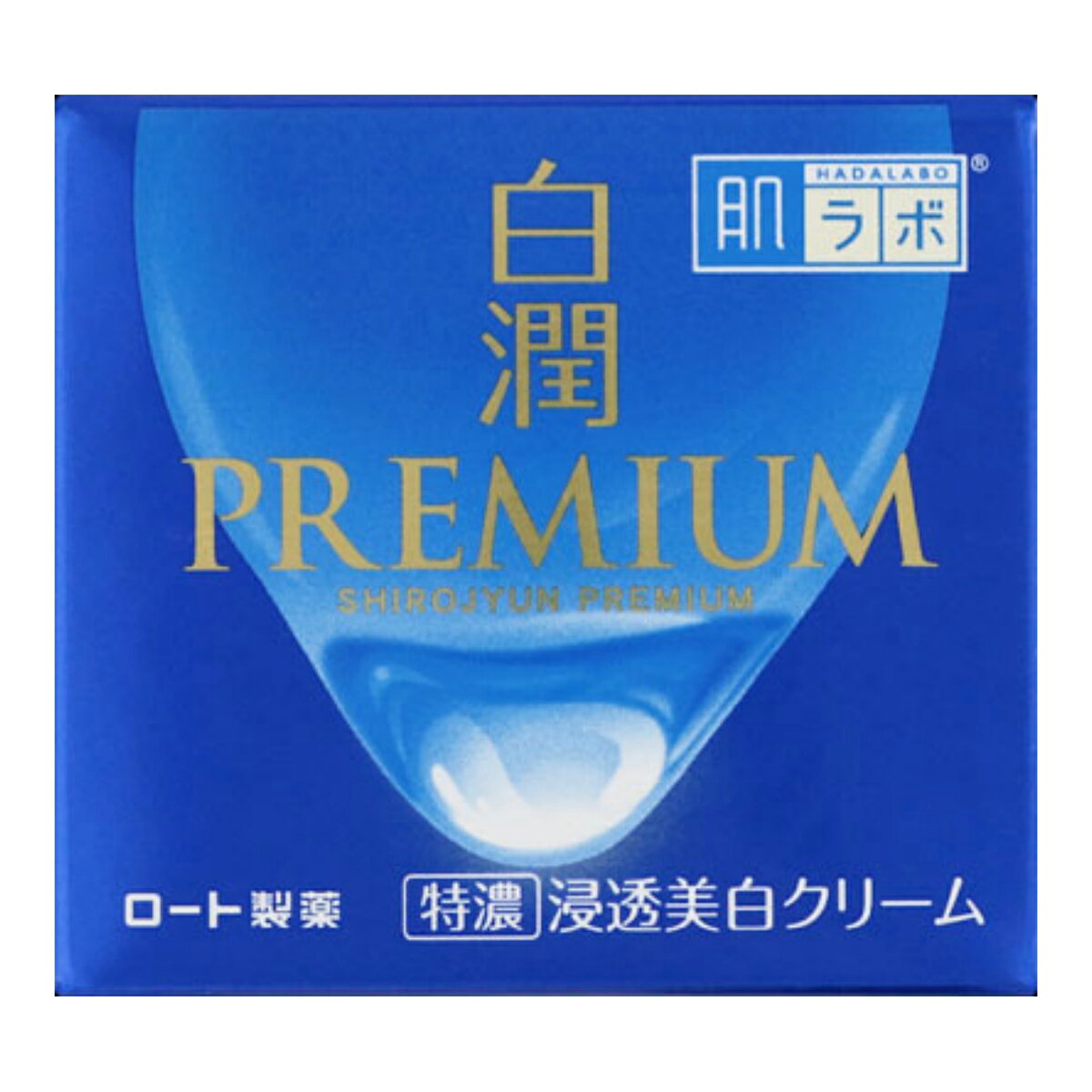 商品名：ロート製薬 肌ラボ 白潤 プレミアム 薬用 浸透美白クリーム 50g内容量：50GJANコード：4987241168453発売元、製造元、輸入元又は販売元：ロート製薬株式会社原産国：日本区分：医薬部外品商品番号：101-21482商品説明シミの元に！美容液級のケア。ヒアルロン酸×W有効成分を配合した白潤プレミアムで炎症やくすみ、乾燥や荒れ肌をうるおって透明感のある肌へ。広告文責：アットライフ株式会社TEL 050-3196-1510 ※商品パッケージは変更の場合あり。メーカー欠品または完売の際、キャンセルをお願いすることがあります。ご了承ください。