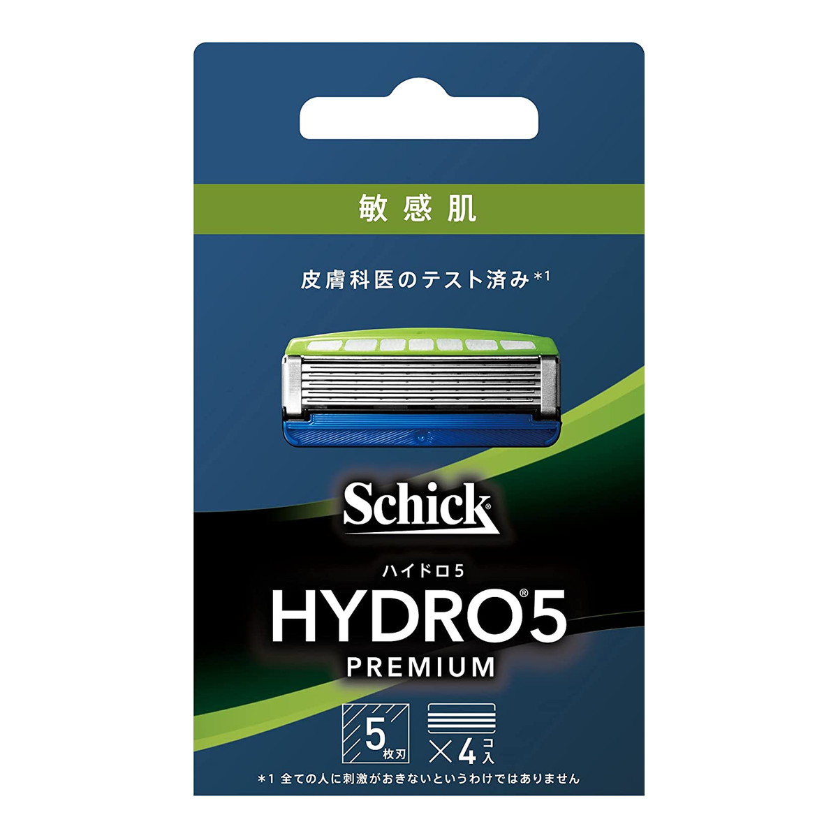 【あわせ買い2999円以上で送料お得】シック Schick ハイドロ5 プレミアム 敏感肌 替刃(4コ入)