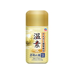 【あわせ買い2999円以上で送料無料】アース製薬 温素 澄明の湯 600g（ 4901080587817 ）