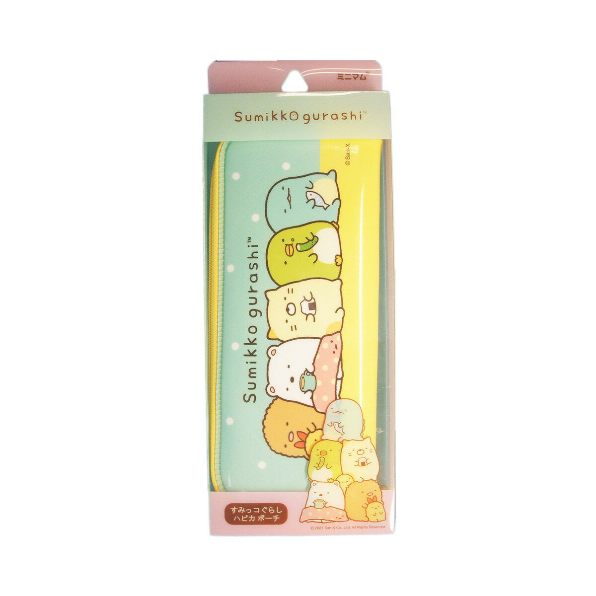 【あわせ買い2999円以上で送料お得】ミニマム HP-1M すみっコぐらし ハピカ ポーチ みんとのサムネイル