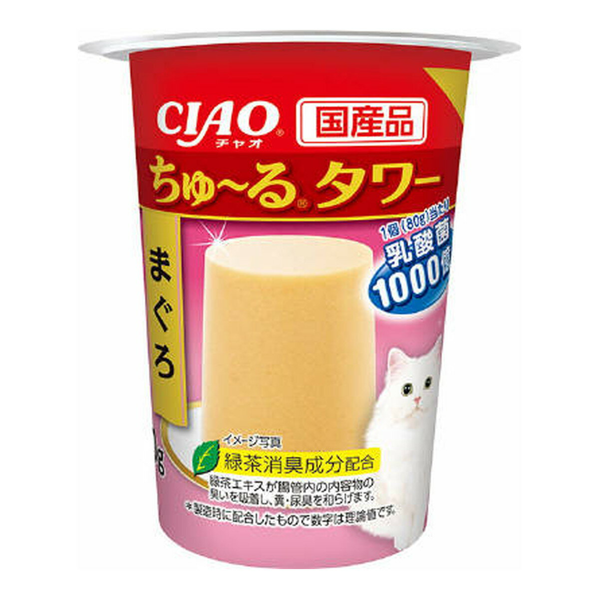 【まとめ買い×11個セット】いなば CIAO ちゅーるタワー まぐろ味 80g 【あわせ買い2999円以上で送料お得】